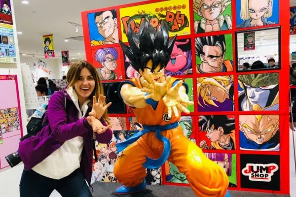 goku en odaiba